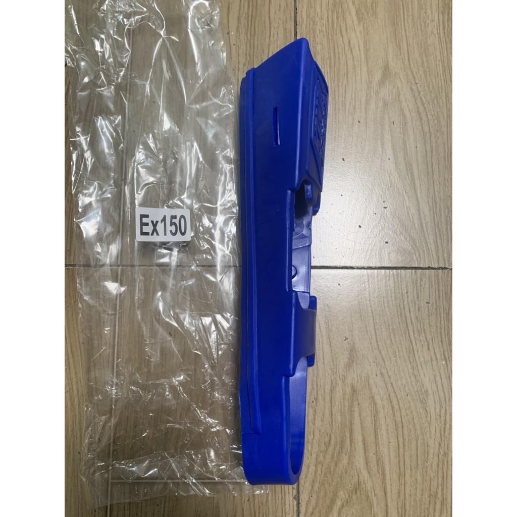 Cao su gấp xe exciter 150 và exciter 155 màu xanh