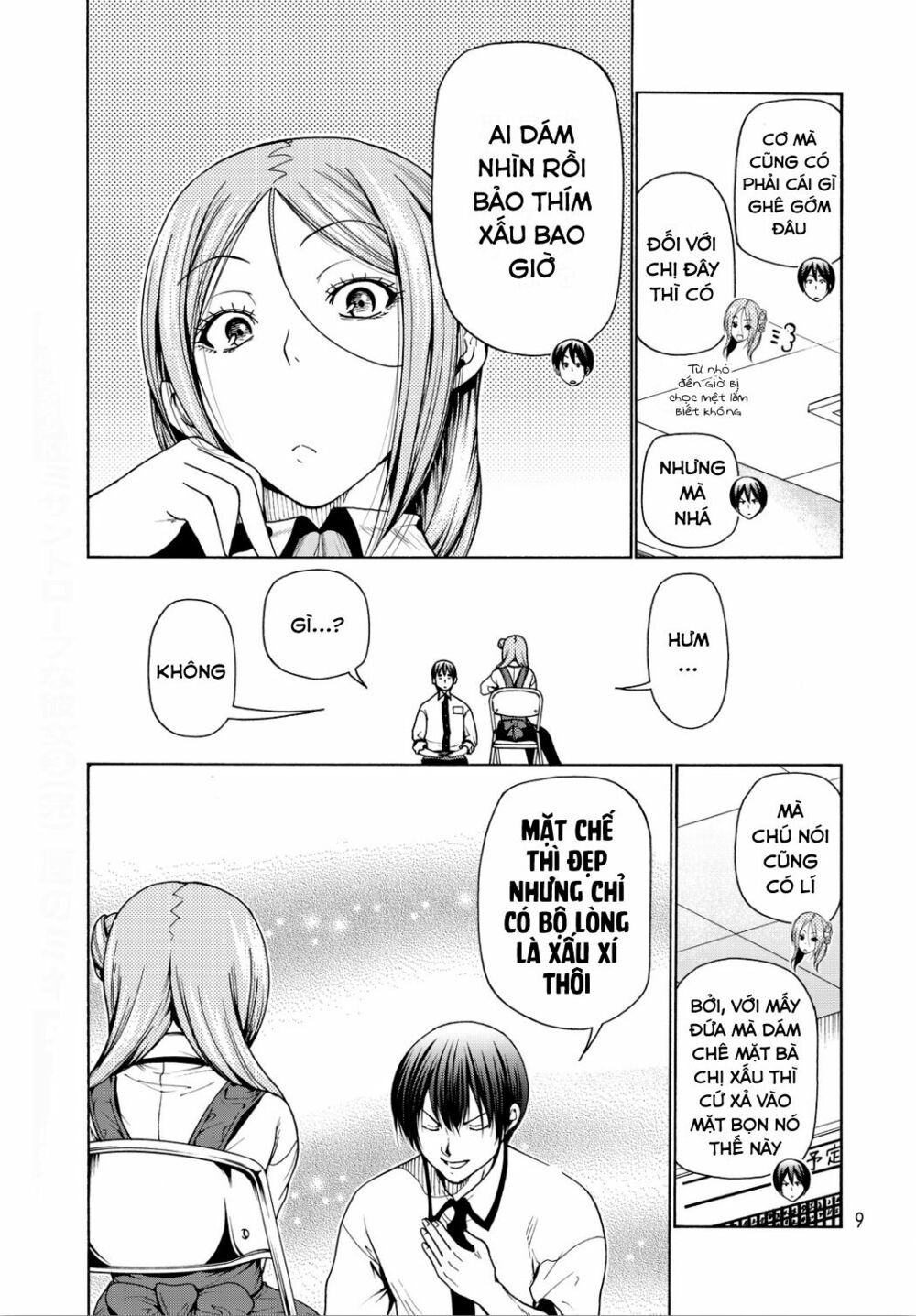 cô gái thích lặn - grand blue chapter 34 5