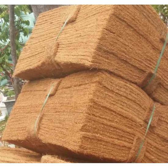 Thảm xơ dừa ép KT 50x50cm, giá thể giữ ẩm cho cây trồng