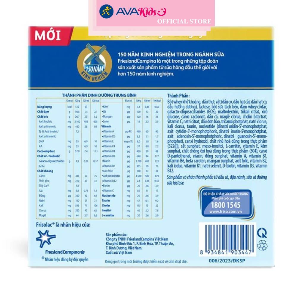 Sữa bột dạng gói Friso Gold số 1 hương vani 104g (0 - 6 tháng)