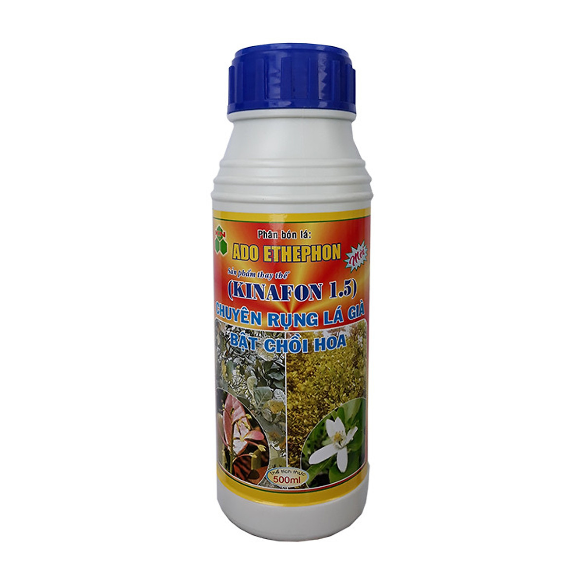 Chế phẩm ADO ETHEPHON - RỤNG LÁ GIÀ - BẬT CHỒI HOA - RỤNG LÁ MAI chai 500ml