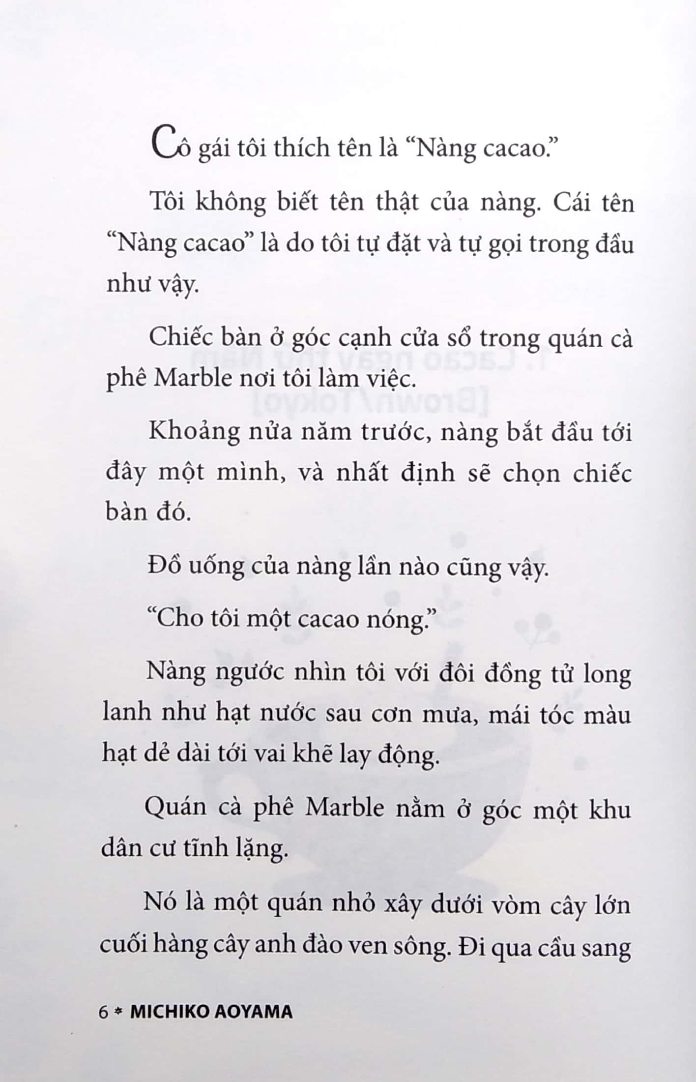 Cacao Ngày Thứ Năm