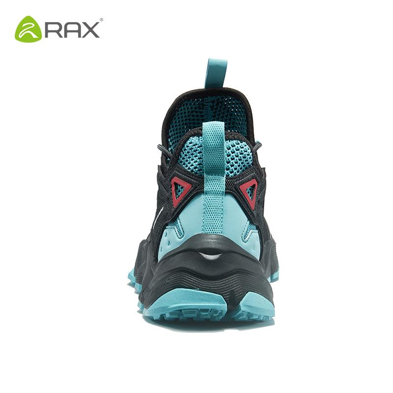 Rax đàn ông đi bộ giày mùa xuân mùa hè săn bắn giày thể thao ngoài trời thoáng khí cho nam giới Color: carbon black Shoe Size: 43