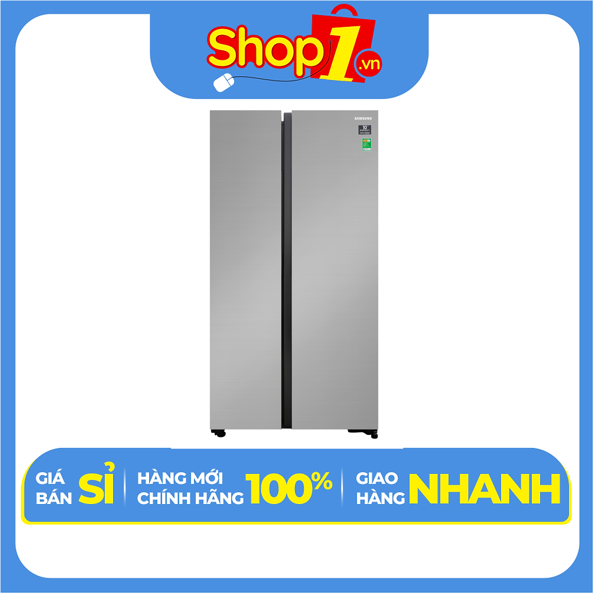 Tủ Lạnh Samsung Inverter 655 lít RS62R5001M9/SV - Hàng Chính Hãng - Chỉ Giao Hà Nội