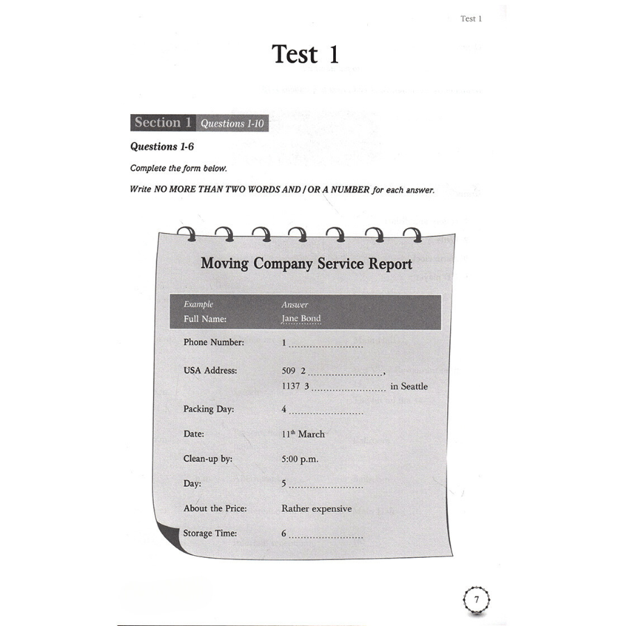 IELTS Listening Recent Actual Tests