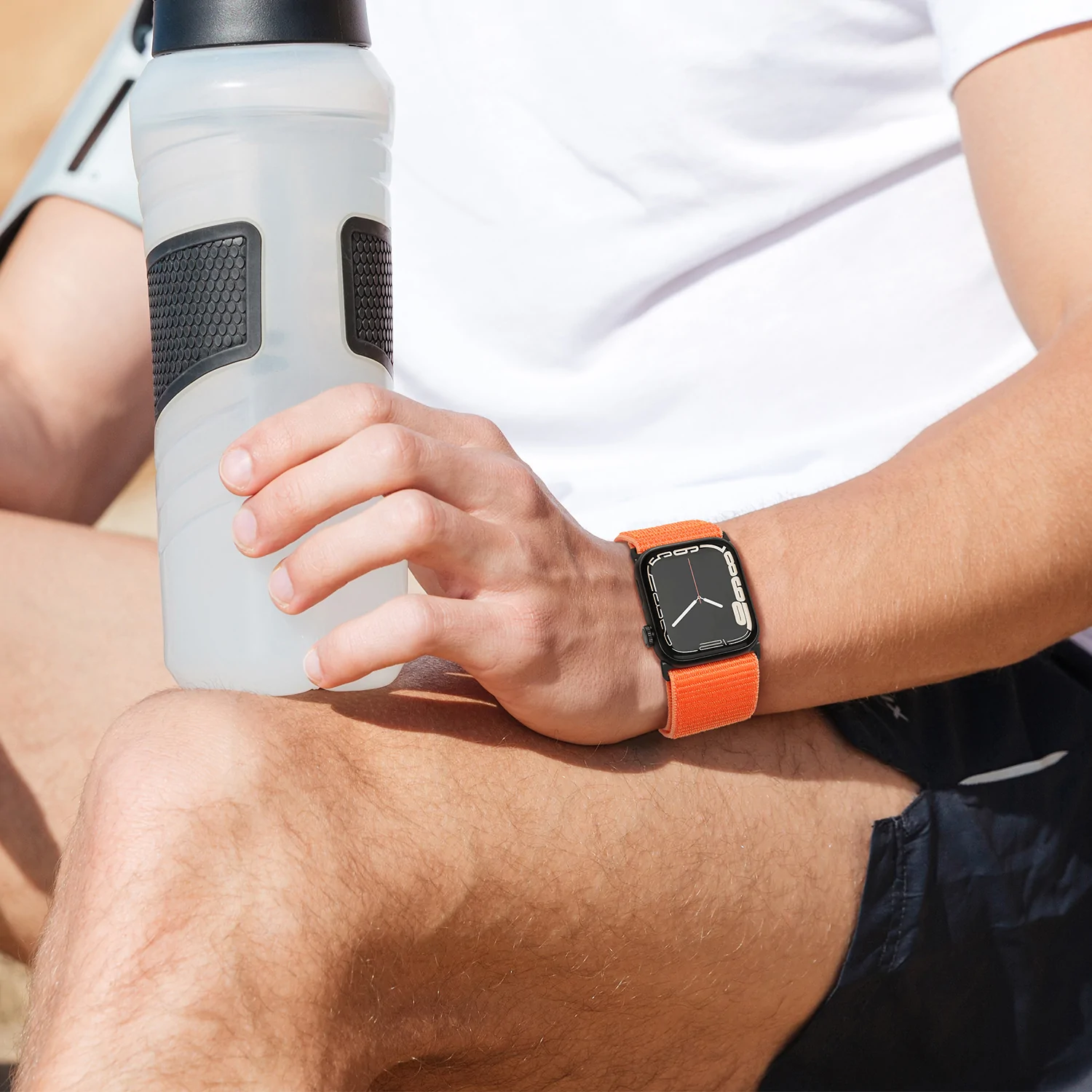 Dây đeo thay thế dành cho Apple Watch Ultra Series 8 49mm / 45mm / 44mm / 42mm chất liệu vải kết hợp với nylon hiệu WIWU Watchband Pro - hàng nhập khẩu