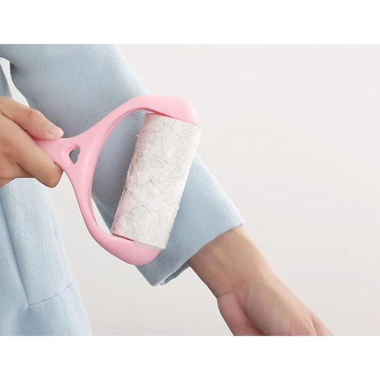 Giảm giá sốc: Combo Cây Lăn Bụi Quần Áo, Lông Chó Mèo Tặng Kèm 2 Lõi