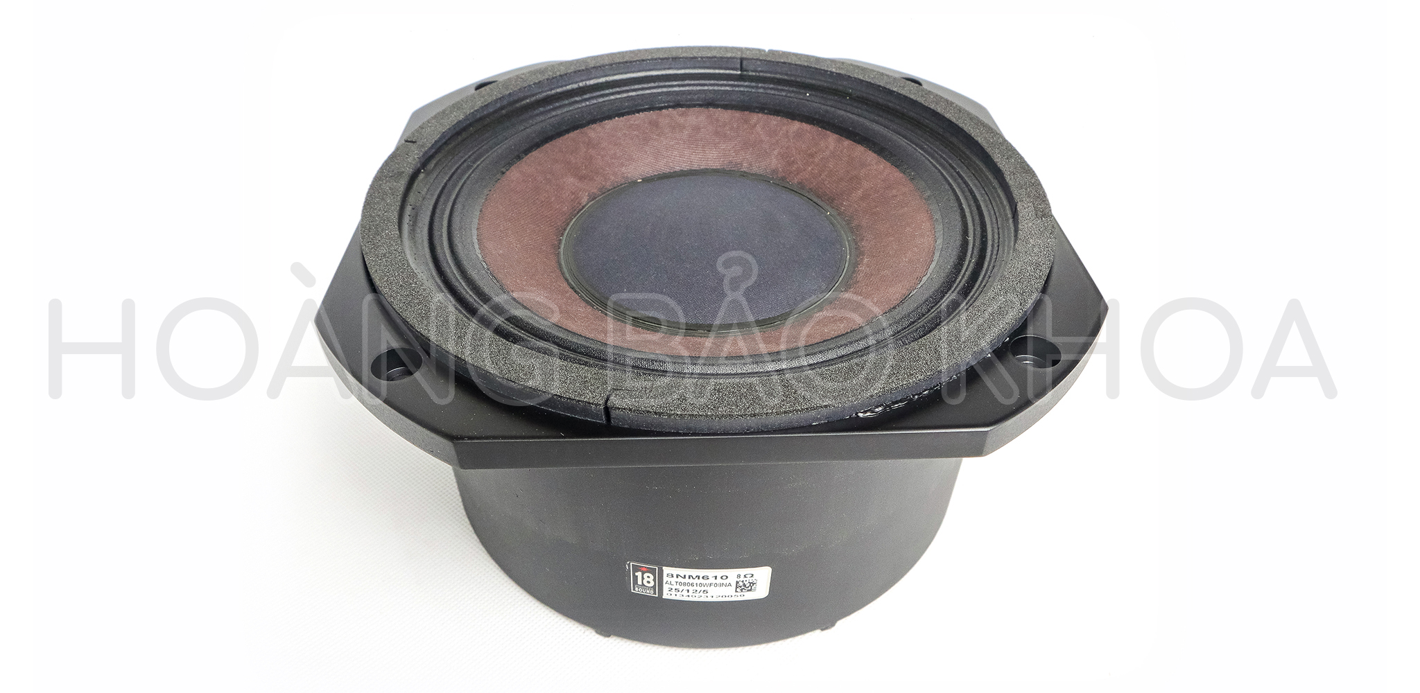 8NM610 Củ loa Bass 8inch - 2 tấc Neodymium 400W 8/16Ω 18 Sound - HÀNG CHÍNH HÃNG