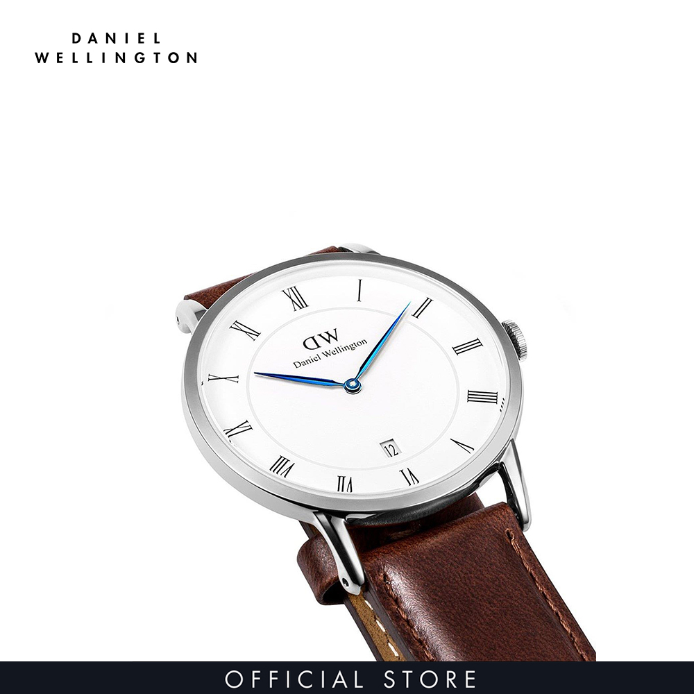 Đồng hồ Nam Daniel Wellington dây da - Dapper St Mawes 38mm DW00100087