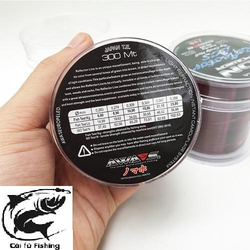 Cước câu cá ION POWER 300M chuyên dùng làm dây trục chịu tải cao, chống xoắn tốt - cước ion