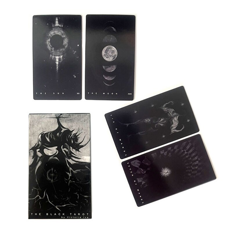 (Size Gốc) Bộ Bài The Black Tarot