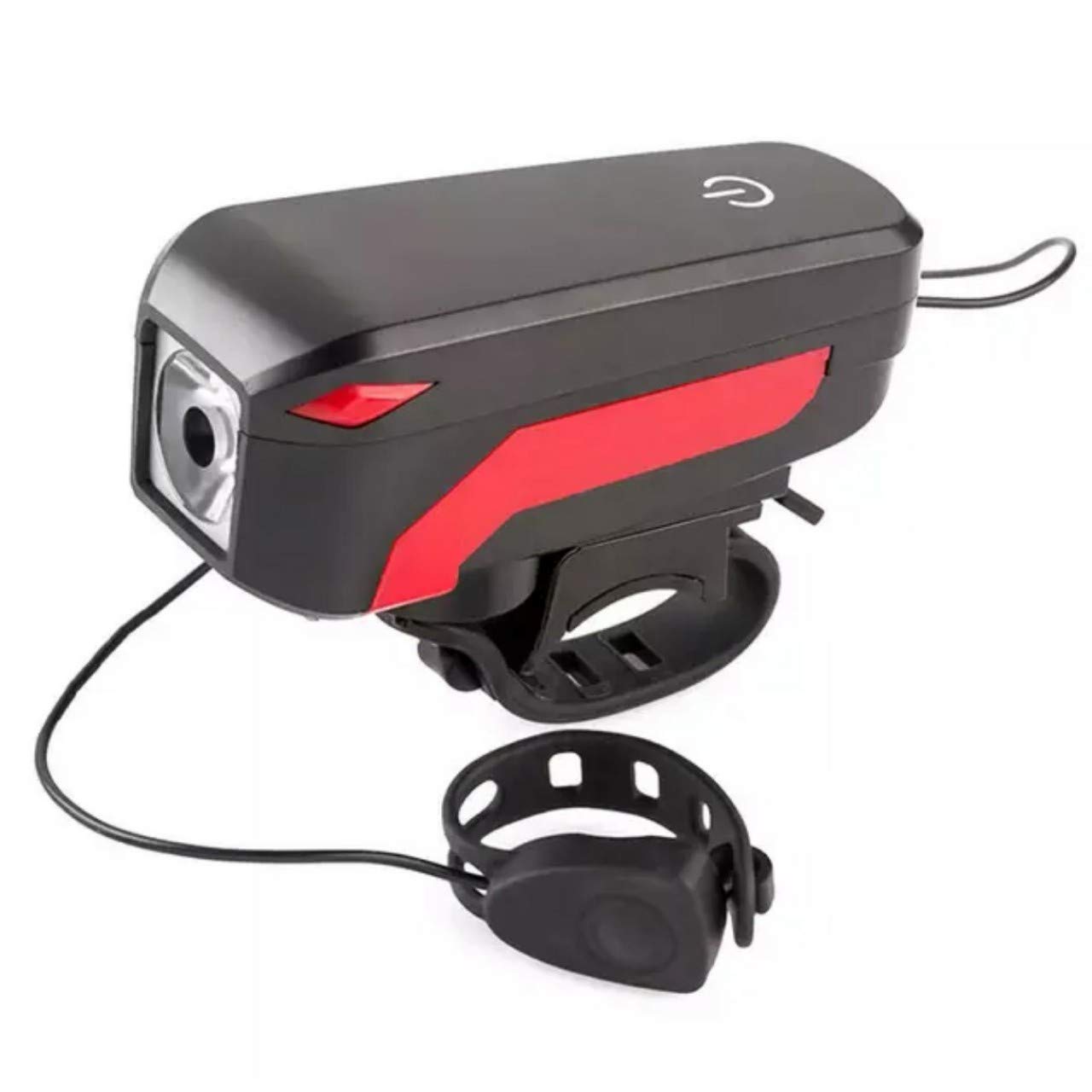 Đèn xe đạp tích hợp còi báo động nhiều chế độ sáng, chống nước IPX5 Bicycle Light LED Front Light
