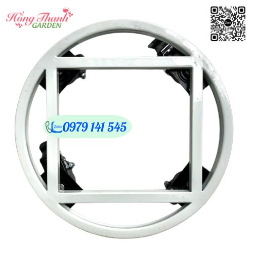 Kệ Để Chậu , Đế Chậu Thông Minh Cao Cấp GTH, Siêu Chắc Khỏe, Có Bánh Xe Di Chuyển, Có Chốt An Toàn, Chịu Lực Đến 180kg, Chất Liệu Hợp Kim Cao Cấp Sơn Tĩnh Điện