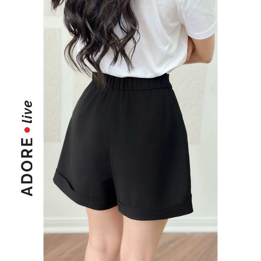 Quần Shorts casual style tuytsy lơ vê gấu 4 màu 323SO1015 ADORE DRESS