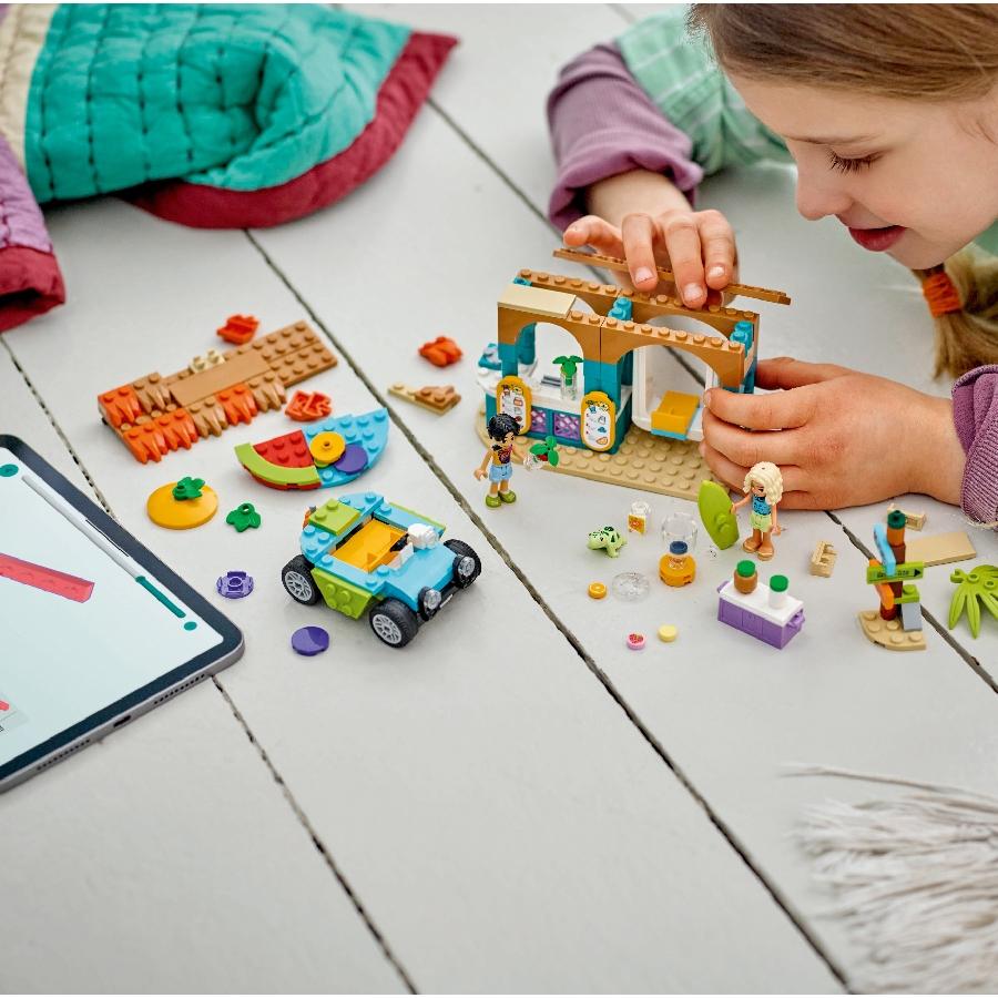 LEGO FRIENDS 42625 Đồ Chơi Lắp Ráp Quầy Sinh Tố Bãi Biển (213 chi tiết)