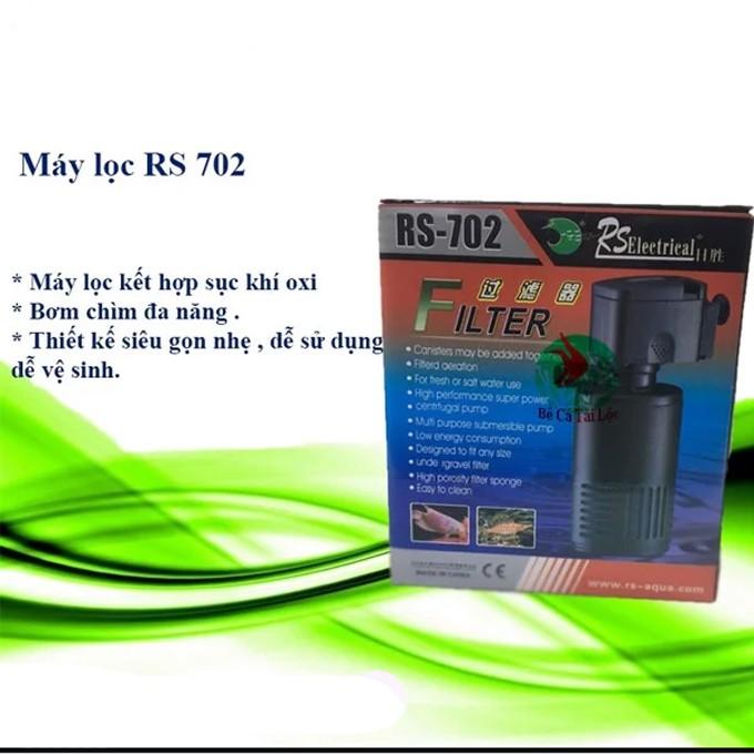 Máy lọc nước hồ cá vi sinh chuyên dụng dành cho bể cá cảnh gia đình RS 702 – RS 703