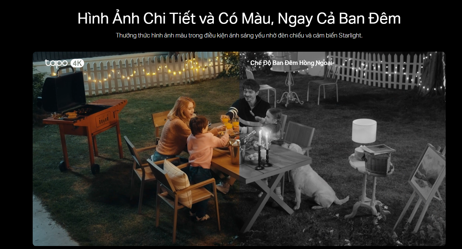 CAMERA WIFI NGOÀI TRỜI TAPO C660 KIT 8MP TẶNG KÈM PIN NĂNG LƯỢNG - GÓC NHÌN TOÀN CẢNH, ĐÊM CÓ MÀU, WIFI KÉP, CẢNH BÁO