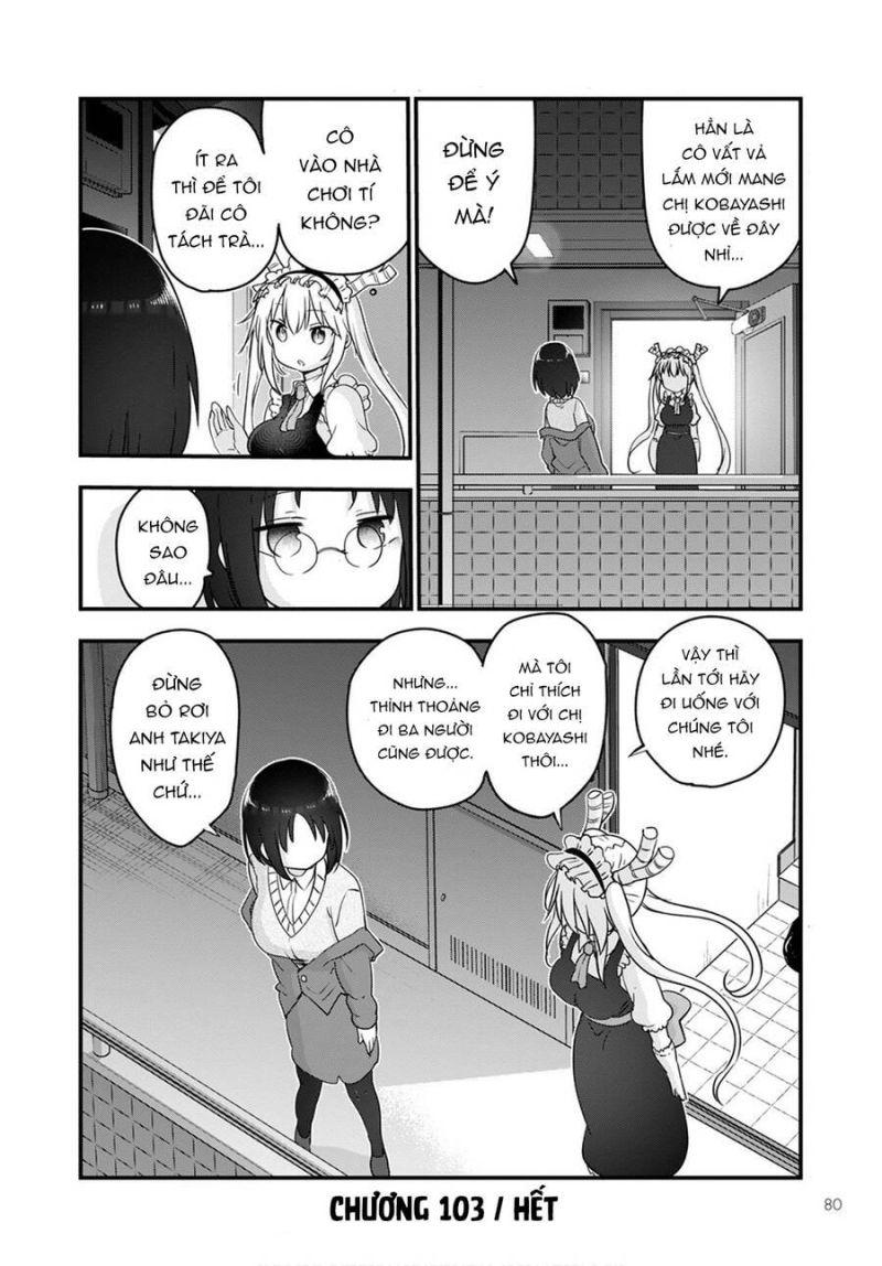 cô rồng hầu gái của kobayashi-san chapter 103 14
