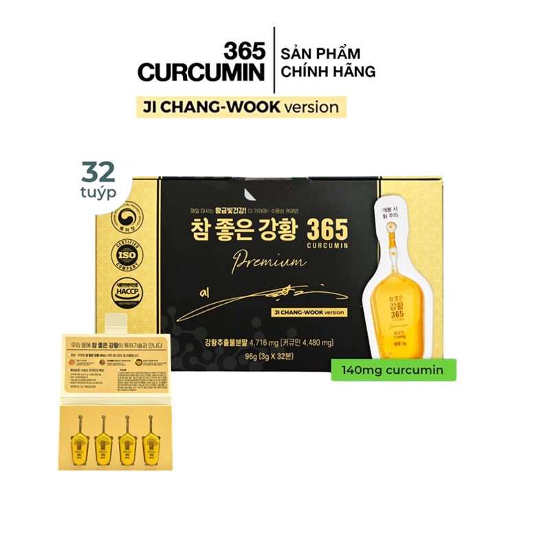 [Ji Chang Wook Version] Tinh chất Nano Curcumin 365 Premium Hàn Quốc