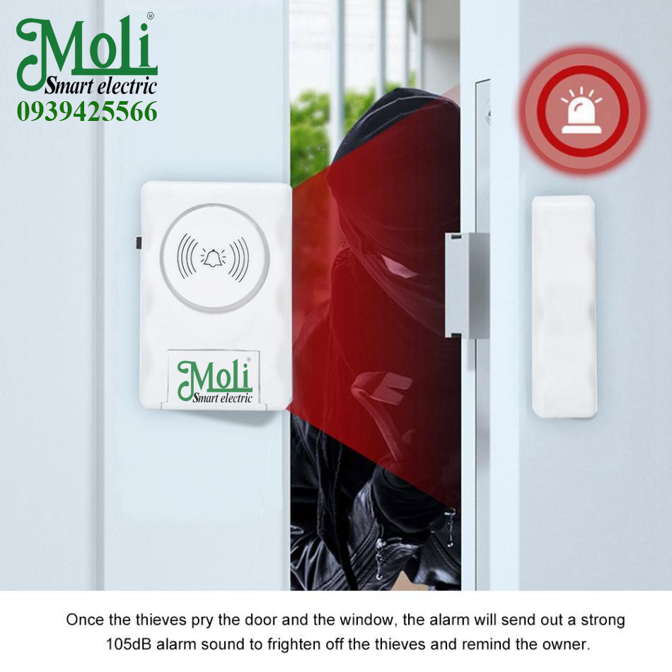 BÁO ĐỘNG GẮN CỬA CẢM ỨNG TỪ ML-061