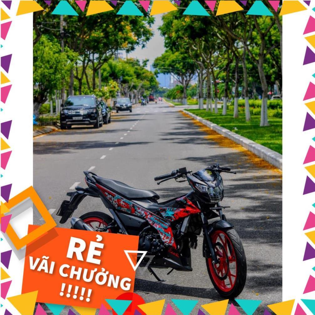 Tem Rời Raider FI Mẫu Cá Chép Đỏ