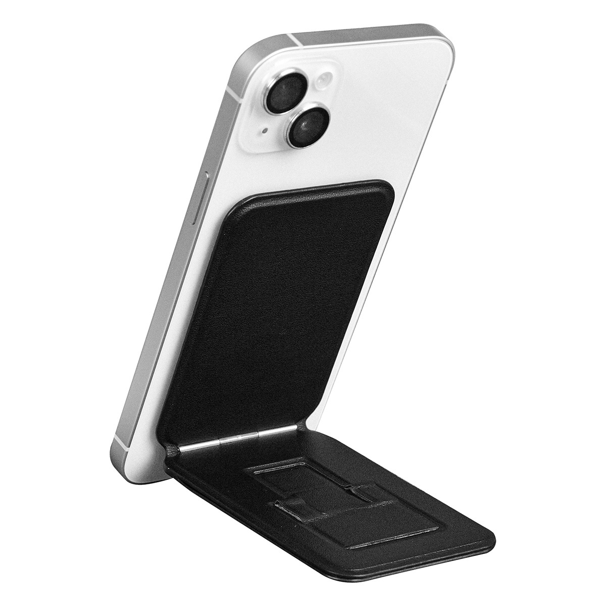 Giá đỡ da từ tính gấp gọn dạng ví kiêm gậy selfie kê điện thoại hiệu WIWU Wallet Mag XPro iPhone 16 15 14 13 12 s22 S23 S24 z fold flip - Hàng nhập khẩu