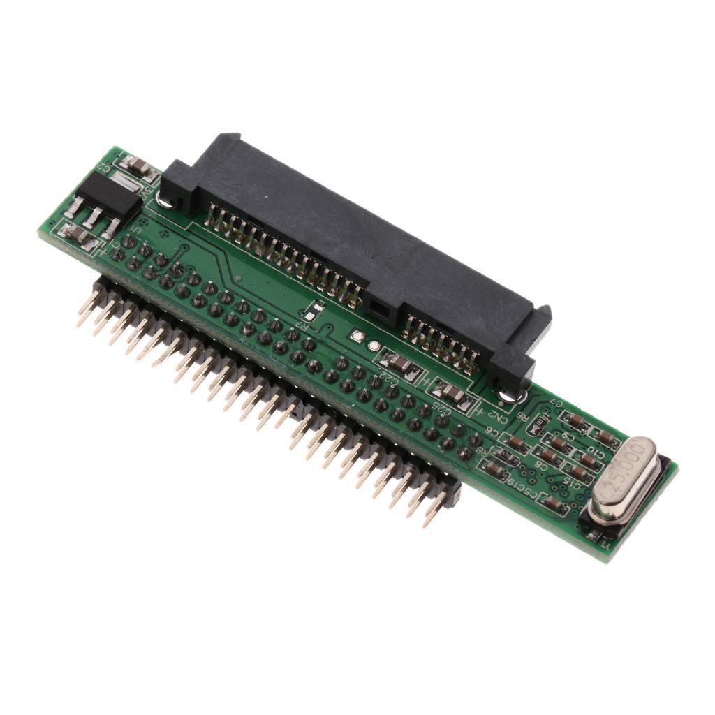Laptop 2.5 7+15 To IDE Male Converter Card Support ATA Serial Adapter