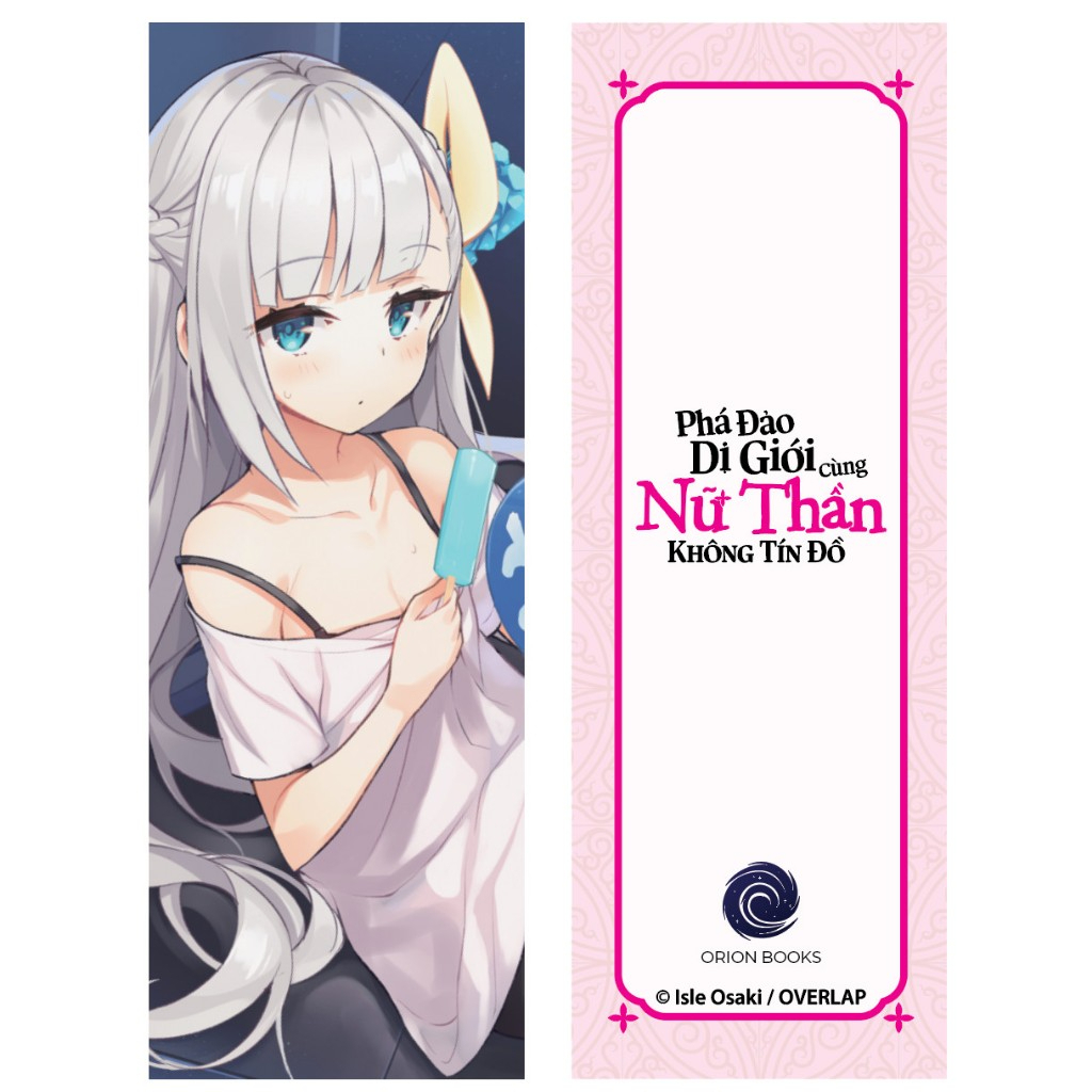 Phá Đảo Dị Giới Cùng Nữ Thần Không Tín Đồ - tập 2 (Bookmark + PosterA3)-MK-FN