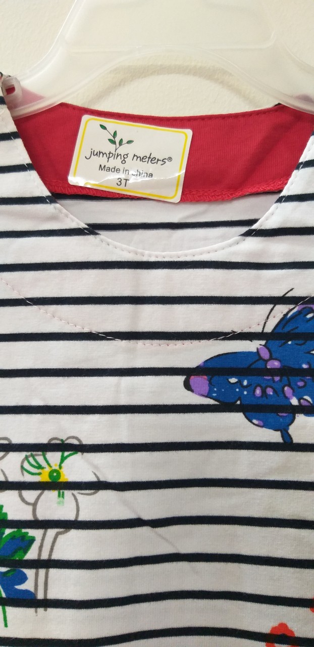 Xả lẻ size:Váy kẻ Quảng Châu cao cấp size 1-6T