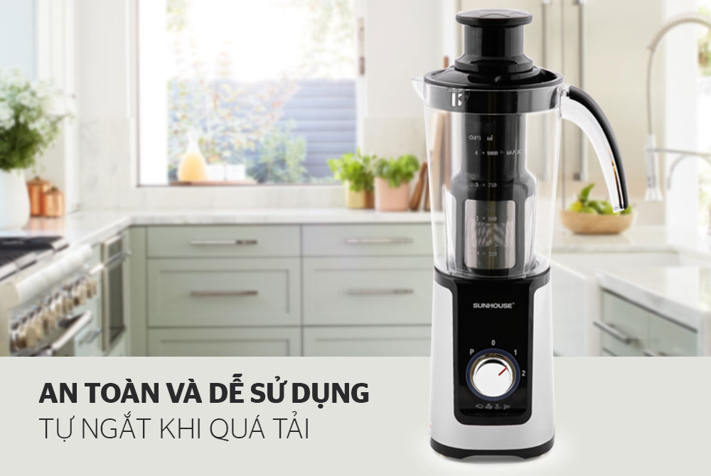 Máy Xay Sinh Tố Đa Năng Sunhouse SHD5322 - Hàng chính hãng