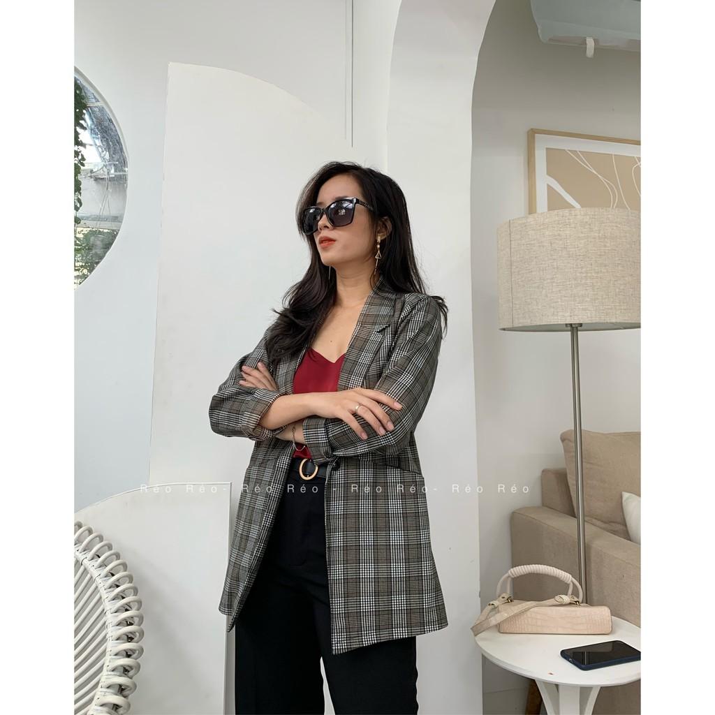Áo Blazer Nữ / Vest Nữ- Caro sọc cao cấp , Đẹp và Rất độc lạ
