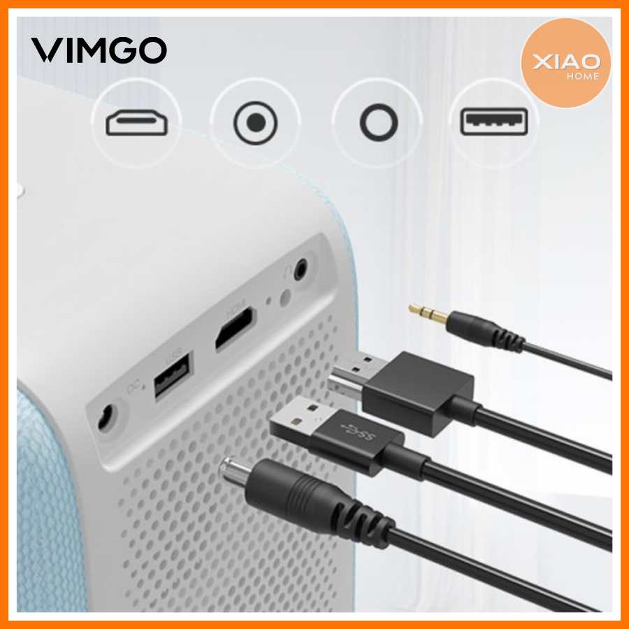 Máy Chiếu Vimgo P10 Full HD - Hàng Chính Hãng - BH 12 tháng - Hàng Chính Hãng