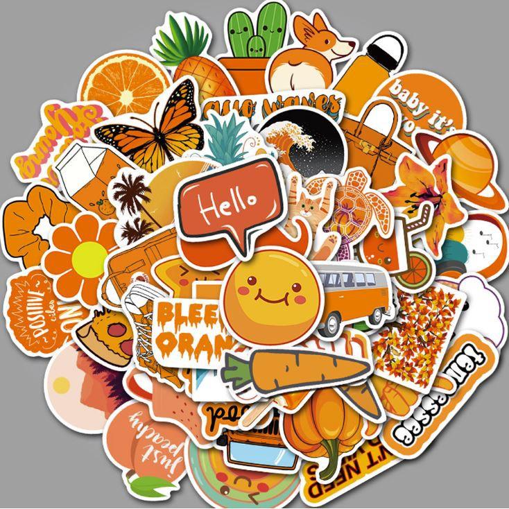 Sticker dán cao cấp CHỦ ĐỀ CAM Cực COOL ms#31