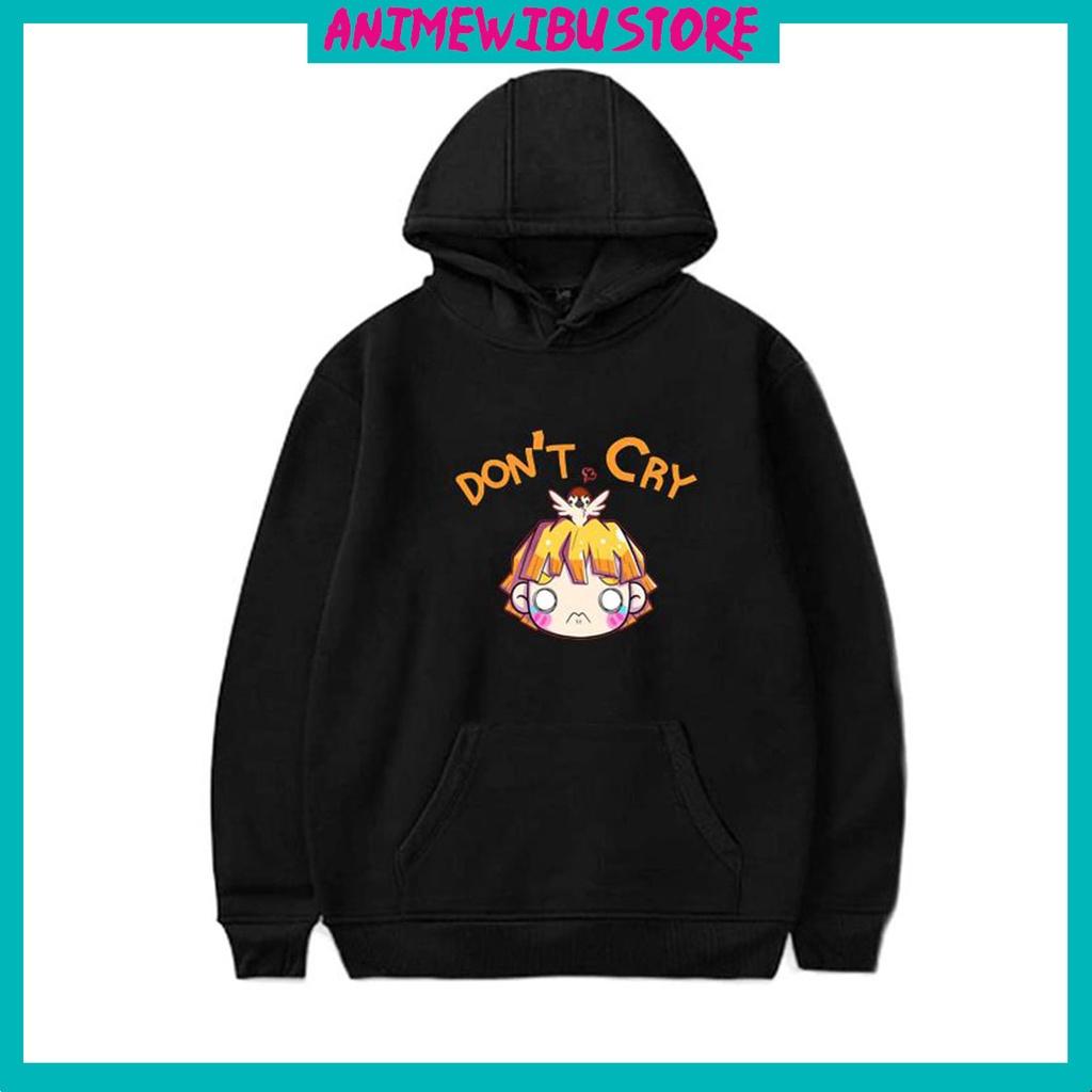 BST Áo Hoodie Kimetsu No Yaiba mẫu Áo Nỉ bông chất dày dặn Anime Demon Slayder