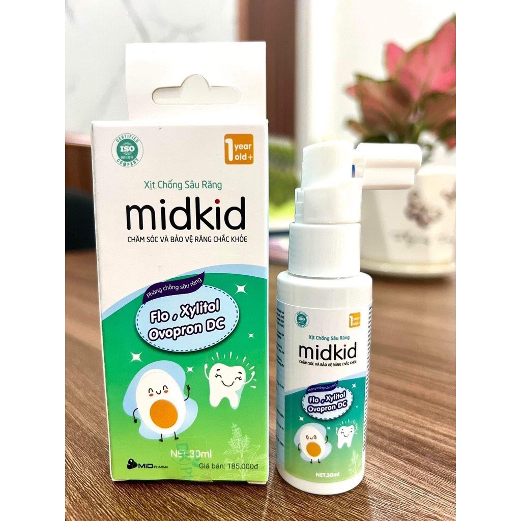 Xịt chống sâu răng Midkid 30ml