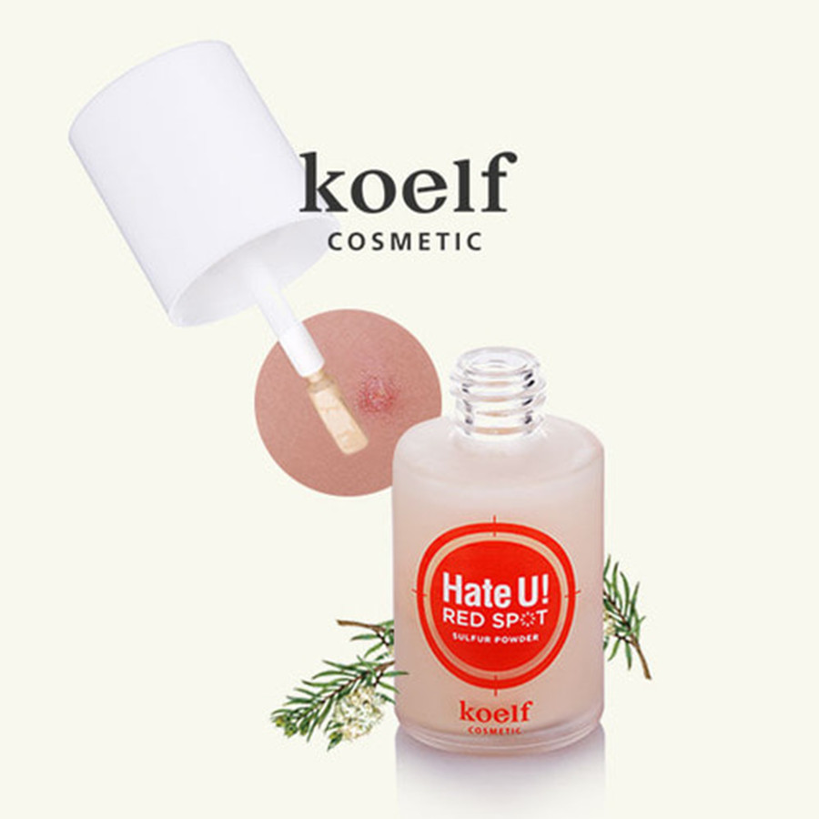 Chấm mụn Koelf Hate U Red Spot Sulfur Powder