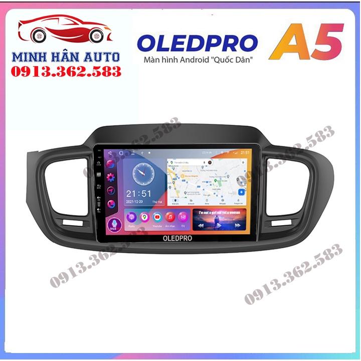 Bộ màn hình OLEDPRO A5, A3 cho xe KIA SORENTO 2016-2018, trọn bộ màn hình, mặt dưỡng,dây nguồn theo xe