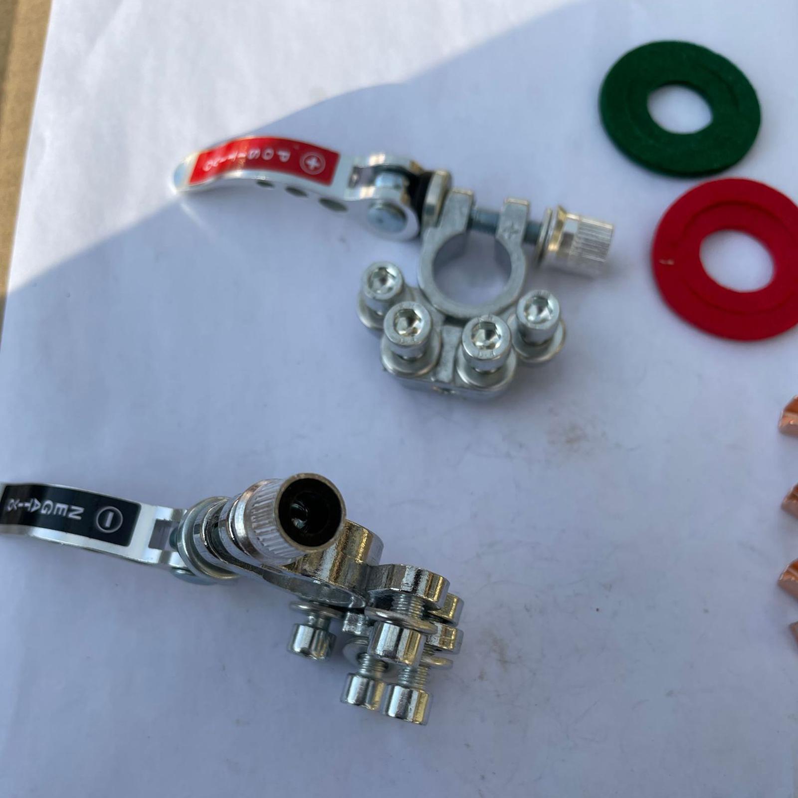 Car brass battery connector battery branch wiring clamp battery pile head