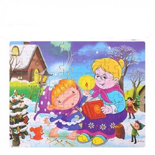 Ghép Hình Puzzle 100 Mảnh - Cô Bé Bán Diêm