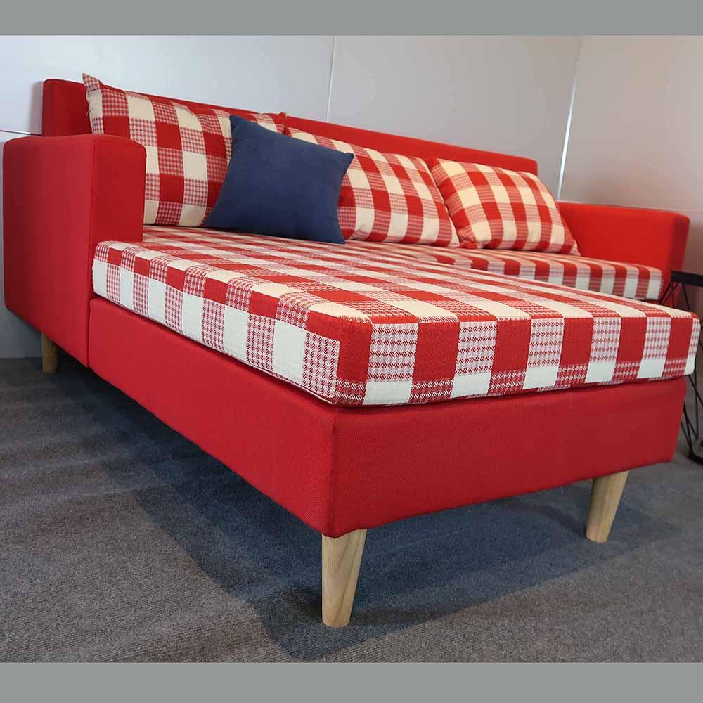 Ghế sofa góc L - chữ L bọc vải bố, nhung nhỉ, da