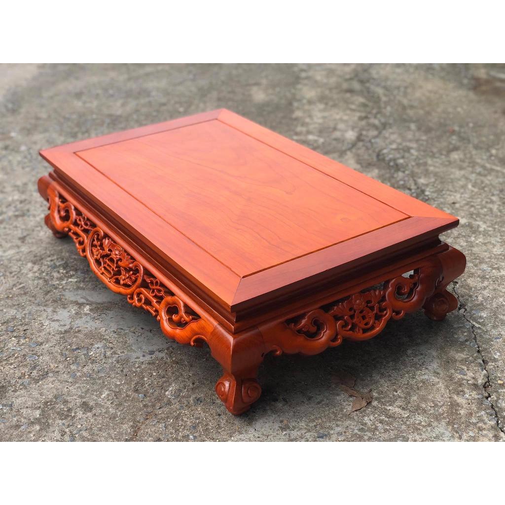 Bàn Osin Chiện Rơi Gỗ Hương, Bàn Trà Nhật, Bàn Cơm 50 x 80 x cao 21cm