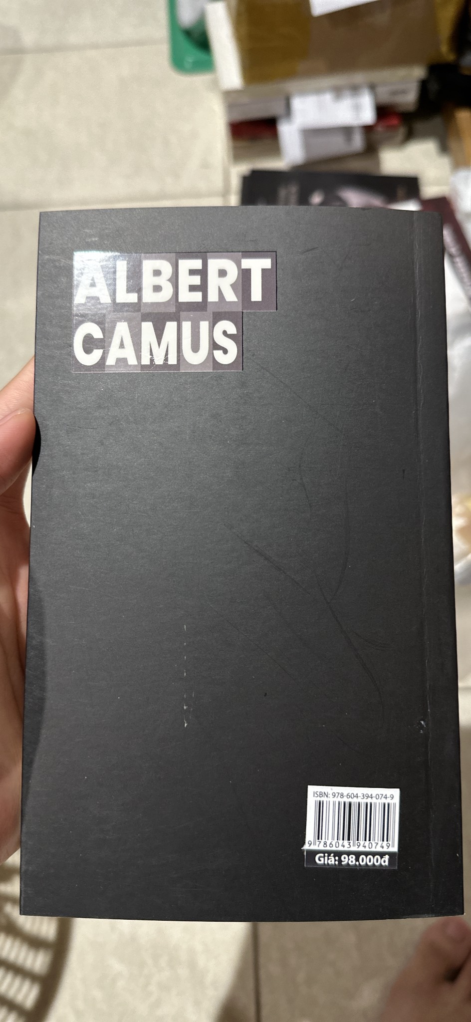 Cái Chết Hạnh Phúc - Albert Camus - Đặng Thơm dịch -