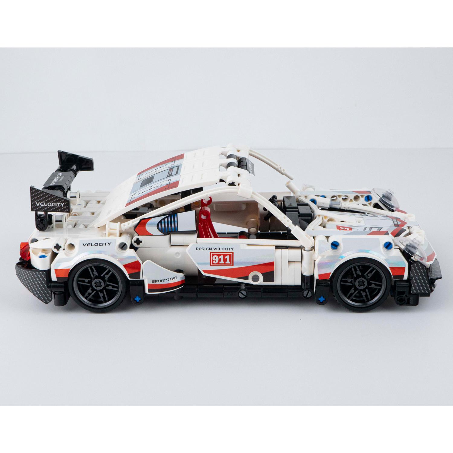 Đồ Chơi Lắp Ráp Xe Thể Thao Chạy Đà Siêu Tốc - Super Speed Pullback Sports Car - Toys&amp;Joys 3303 (540 Mảnh Ghép)