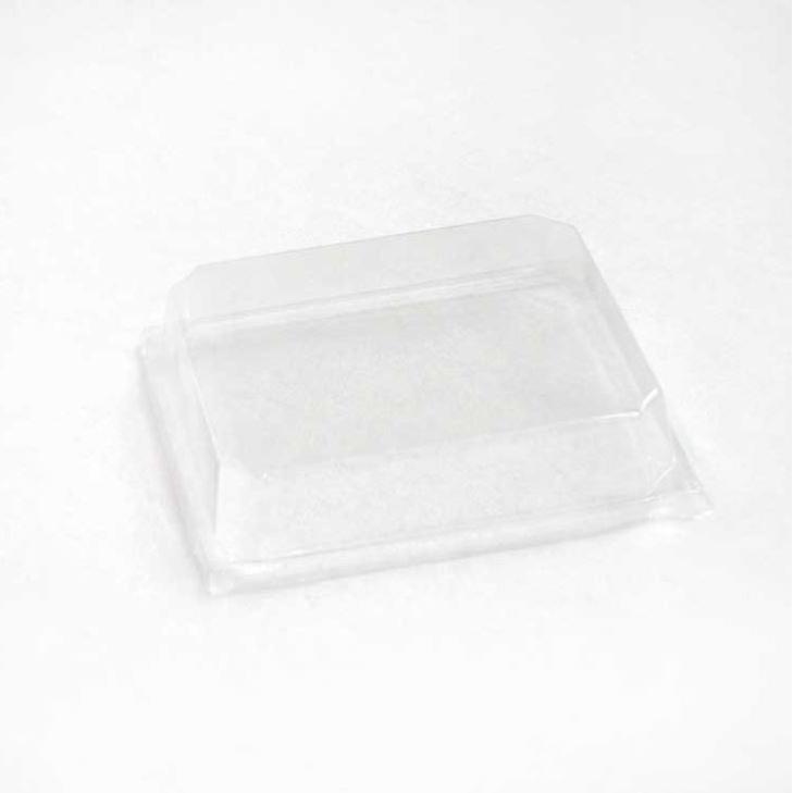 Hộp giấy Kraft vuông màu trắng nắp trong đựng bánh/thức ăn