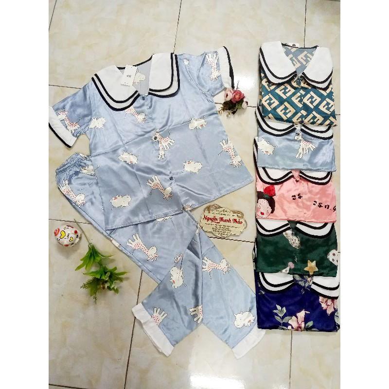Bộ Tiểu Thư Satin đẹp mê li,hàng chuẩn shop