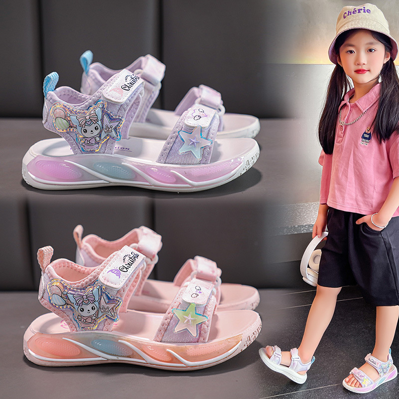 Giày Sandal quai hậu KUROMI cho bé, giày thể thao siêu nhẹ, êm nhẹ chống trơn trượt – GSD9140