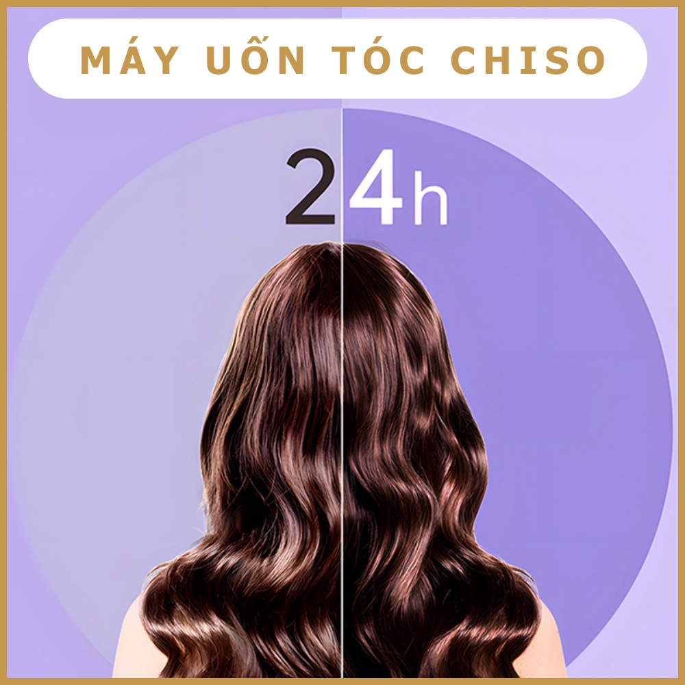 Máy uốn tóc xoăn tự động ZONEHOUSE trục uốn 32mm công nghệ xoay 1 chạm, ion âm không làm hư tóc, phiên bản mới nhất