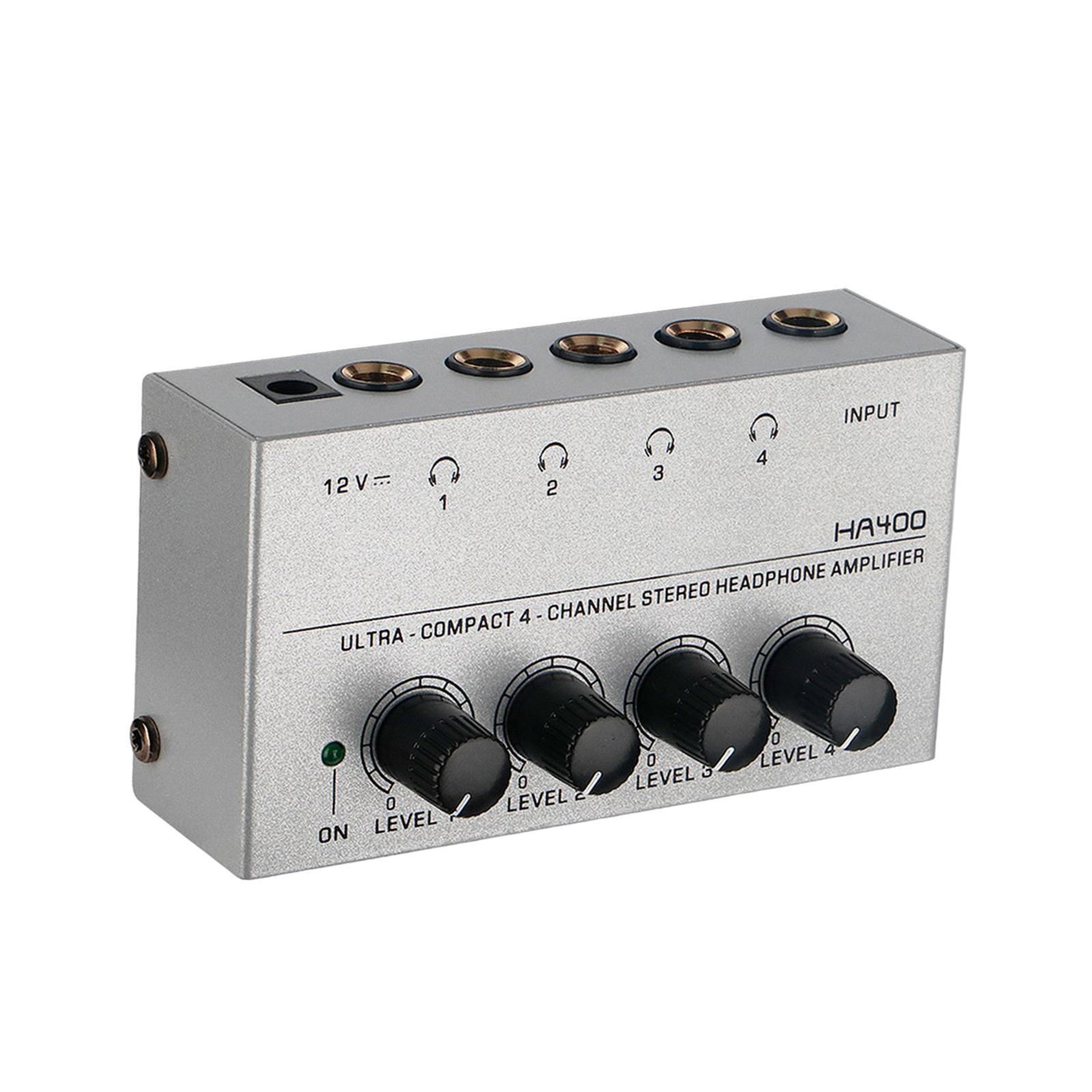 Headphone amp Mixer Low Noise Portable for Sound Reinforcement Music