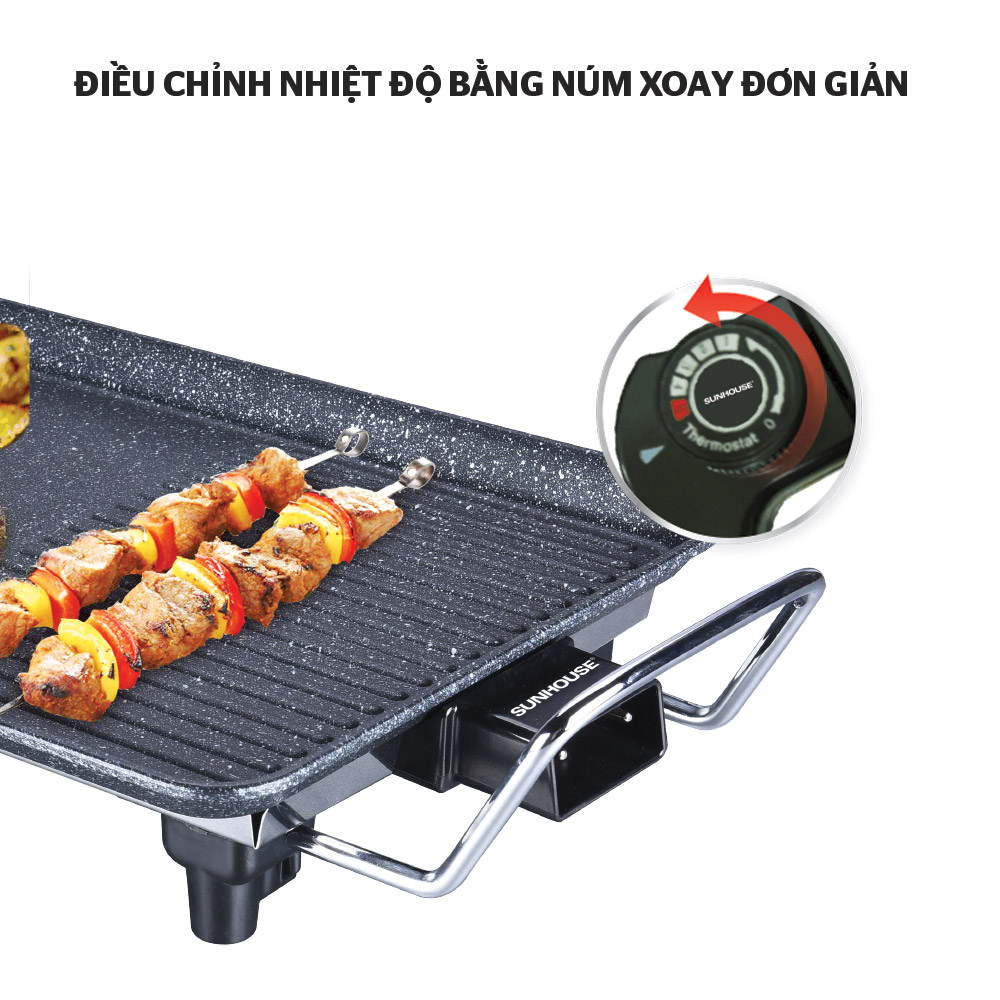 Bếp Nướng Điện Sunhouse SHD4607 (1500W) - Hàng chính hãng