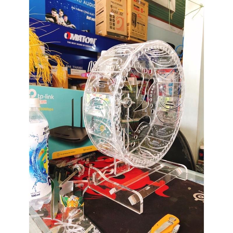 Vòng quay thể dục, wheel dành cho nhím, size siêu to 30cm